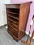 Brown Vintage Roller Shutter Cabinet in Oak, 1930s For Sale - Image 8 of 10