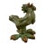 Bronze Happy Rooster Sculpture on Marble by Lino, Signed For Sale