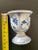 Early 20th Century Antique German Blue and White Porcelain Egg Holder Cup For Sale - Image 10 of 12