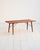 Solid teak coffee table with shaped edges and brass tie rods. Attributed to Børge Mogensen for Søborg Møbler, 1950s....