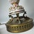 Beautiful pair of mid 20th century Italian Capodimonte porcelain table lamps featuring hand-painted romantic scenes,...