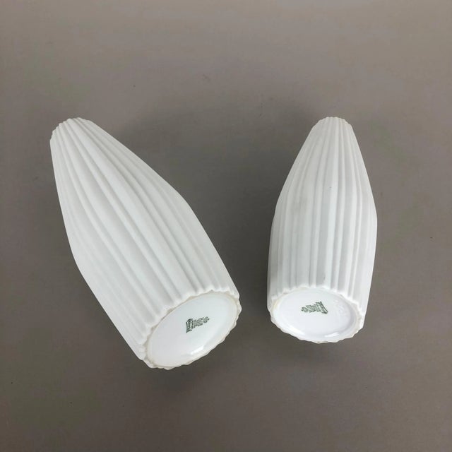 Op Art Porcelain Vase from Heinrich Selb, Germany, 1970s, Set of 2 For Sale - Image 17 of 18