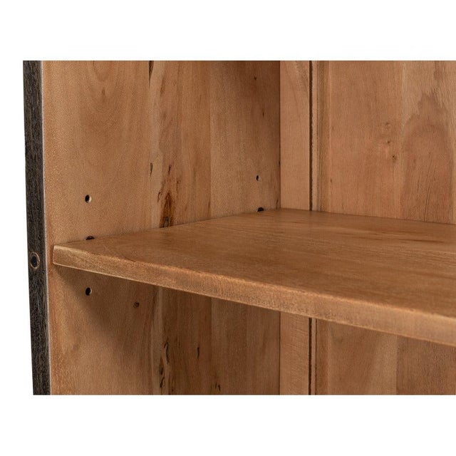 Industrial Glazed Display Cabinet, Left-Opening For Sale - Image 9 of 10