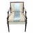 Early 20th Century Louis XVI Style Armchair. Custom Upholstery. For Sale