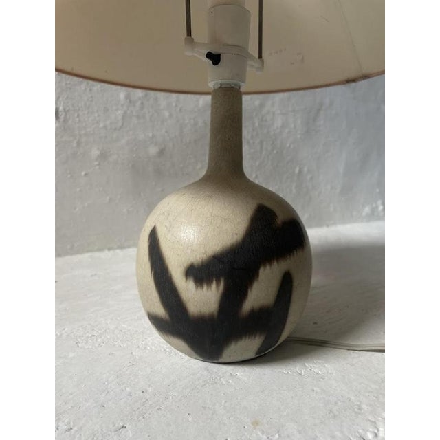 Ceramic Ceramic Table Lamp by Eigil Hinrichsen, Denmark, 1960s For Sale - Image 7 of 11