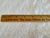 Coca Cola Bottling Co. Vintage 1943 Coca Cola Wooden Advertisement Ruler For Sale - Image 4 of 4