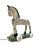 Vintage Wooden Horse on Rolling Board, 1930s For Sale - Image 6 of 15