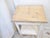 This weathered country nightstand measures 32'H x19"W x 15"D.