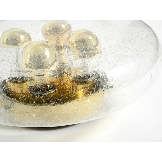 Large Mushroom Ceiling Lamp with 4 Sockets from Limburg, 1970s For Sale - Image 12 of 18