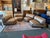 Richard Andronaco Golden Bronze Silk Serpentine Sectional For Sale - Image 4 of 18