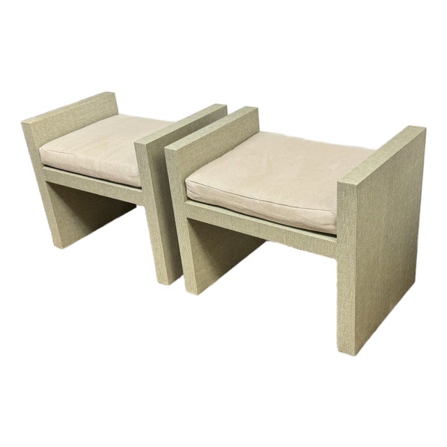 Megan Molton H Benches, Pair For Sale