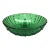 Small Green Hobnail Glass Footed Trinket Bowl For Sale