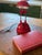 Ikea 1990s Vintage Ikea Espressivo 77 Postmodern Telescopic Desk Lamp - Red For Sale - Image 4 of 10
