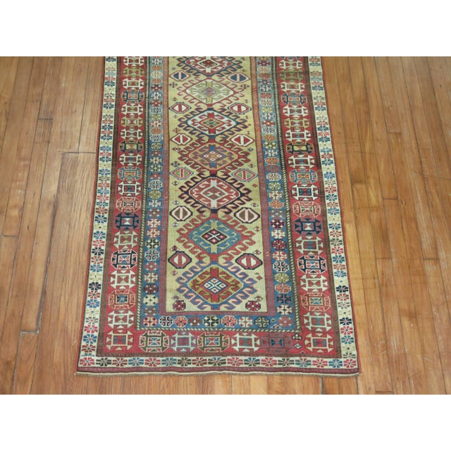 Antique Caucasian Runner - 3'1" x 8'3" For Sale - Image 9 of 18