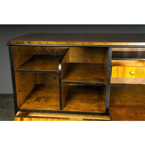 Art Deco Highboard in Birch For Sale - Image 16 of 18