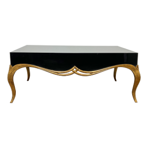 Christopher Guy Lacquered and Gilt Coffee "Harper" Table