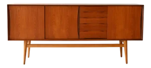 Vintage Scandinavian Teak Sideboard, 1960s
