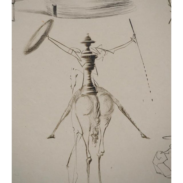 Salvador Dali, King Mark's Camp, Engraving For Sale - Image 4 of 8