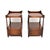 A very smart, useful and extremely well made pair of antique Georgian style side tables. They were made in England, they...