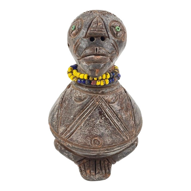 Early 20th Century Tikar Clay House God 5inch Cameroon For Sale