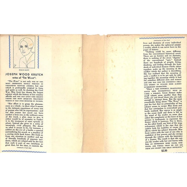 1920s "The Wave" 1929 Scott, Evelyn For Sale - Image 5 of 6