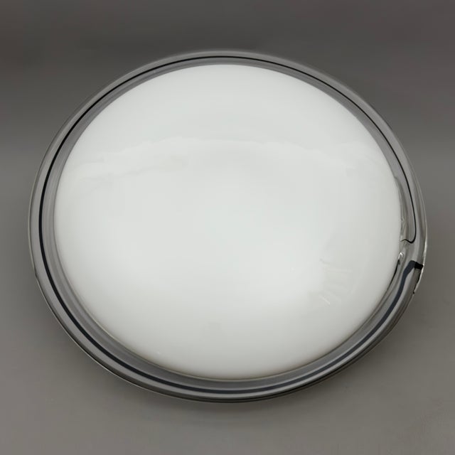 Space Age Murano Glass Ceiling Lamp from Simon & Schelle, 1970s For Sale - Image 6 of 13