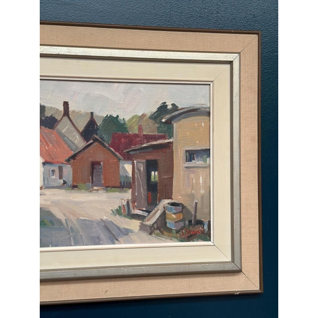 Eskil Scans, Vitemölla, 1960s, Oil on Panel, Framed For Sale - Image 15 of 18