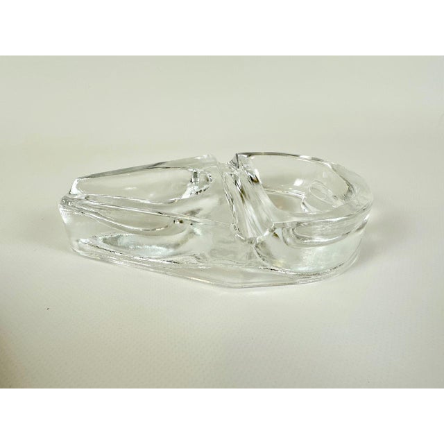 Black Vintage Leather Pipe Ashtray in the style of Paul Dupré for Lafon, 1960s For Sale - Image 8 of 14