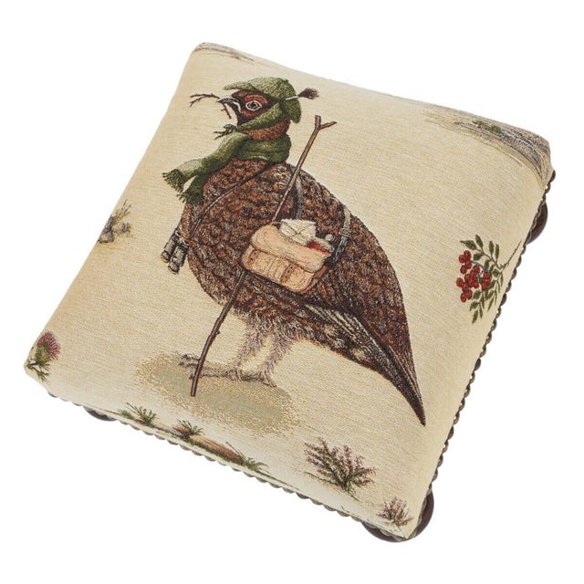 Hines' finely woven footstools are a true testament to craftsmanship. Skilfully crafted by artisans and upholstered by...