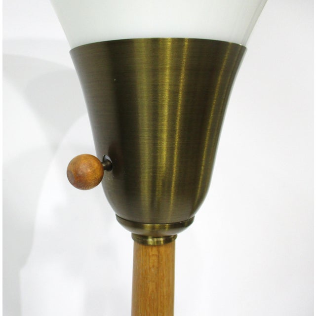 Russel Wright Russel Wright Mid Century Floor Lamp For Sale - Image 4 of 7