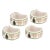 Spode Christmas Tree Gold Napkin Rings, Set of 4 For Sale