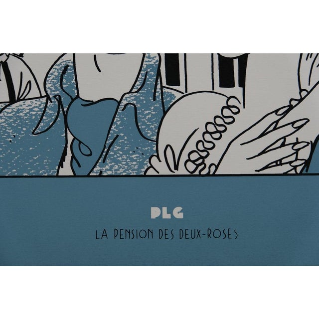 Emmanuel Moynot, La pension des deux, Lithograph For Sale - Image 10 of 12