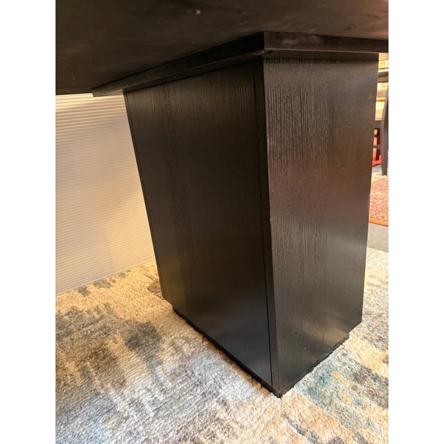 Lexington Furniture Carrara Modena Double Pedestal Dining Table For Sale In San Francisco - Image 6 of 11