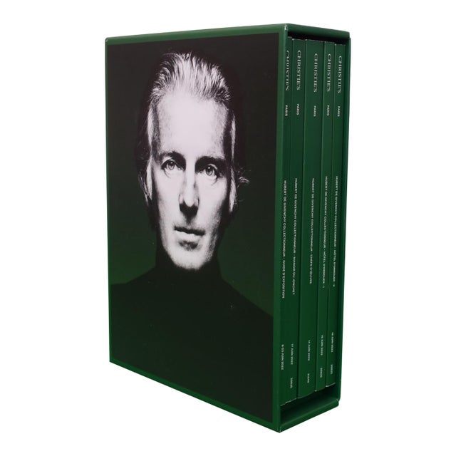 Slipcase Set X 5 Hubert De Givenchy Collectionneur Auction Catalogs 2022 Christie's Paris For Sale