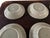 Vintage Restoration Hardware Chinese Porcelain Grand-Rimmed Pasta Bowls Set of 6 For Sale - Image 11 of 16