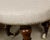 Brown Pair of English Mahogany Stools with 19th Century Turned Legs on Casters For Sale - Image 8 of 10