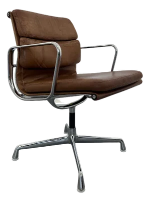 Soft Pad Chairs by Charles and Ray Eames for Herman Miller, 1970s