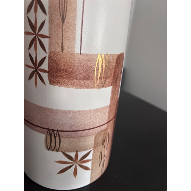 1950s Large 13" Mid-Century Sascha Brastoff "Sienna" Abstract Pitcher (No. 071) For Sale - Image 5 of 6