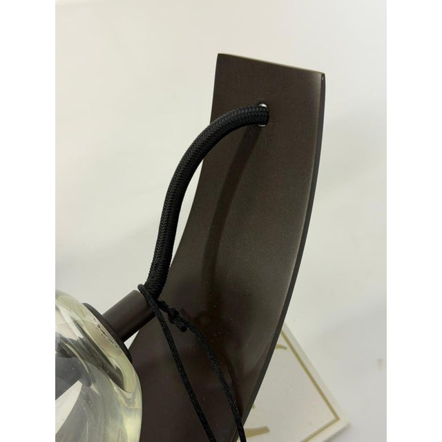 Pair of "Mateo" Wall Sconces by Marian Jamieson in Bronze & Smoked Glass For Sale - Image 16 of 18