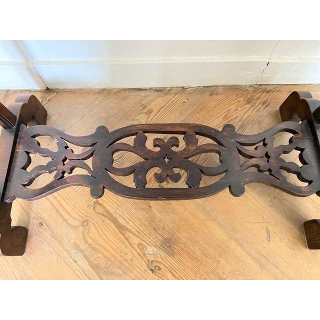 Antique Japanese Inspired Lacquered Side Table by Bailly Théroux For Sale - Image 9 of 18