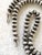 American Sterling Silver Vintage Native American Beaded Necklace For Sale - Image 3 of 3