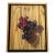 Realism Oil Painting of Grapes Hanging on a Rope by Andrew Schuler Guerin For Sale