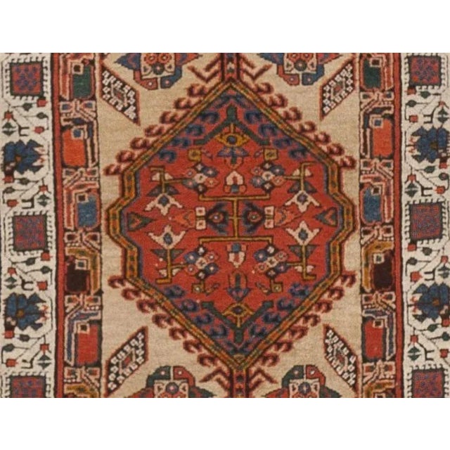 Persian Antique Handmade Persian Runner Rug For Sale - Image 3 of 5