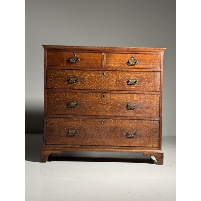 Large 19th Century English Chest of Drawers For Sale - Image 15 of 16