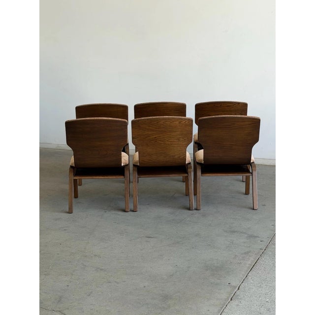 Dark Oak Bentwood Dining Chairs For Sale In Los Angeles - Image 6 of 9