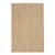 Dash & Albert by Annie Selke Wicker Natural Woven Sisal Rug, 7' 6" x 9' 6" For Sale