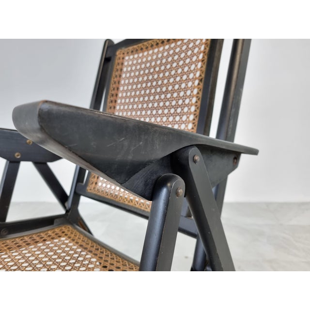 Mid-Century Italian Foldable Chair, 1960s For Sale - Image 9 of 11