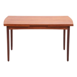 Mid-Century Extendable Dining Table in Teak, 1960s For Sale