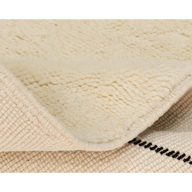 Early 21st Century Hand-Knotted Wool Rug by Azele Studio For Sale - Image 5 of 9