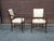 Late 20th Century Pair of Hickory Chair Co Regency Style Mahogany and Upholstered Armchairs For Sale - Image 10 of 11